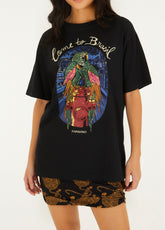 Blusa T-Shirt Media Friozinho Bom 344254 Farm Rio